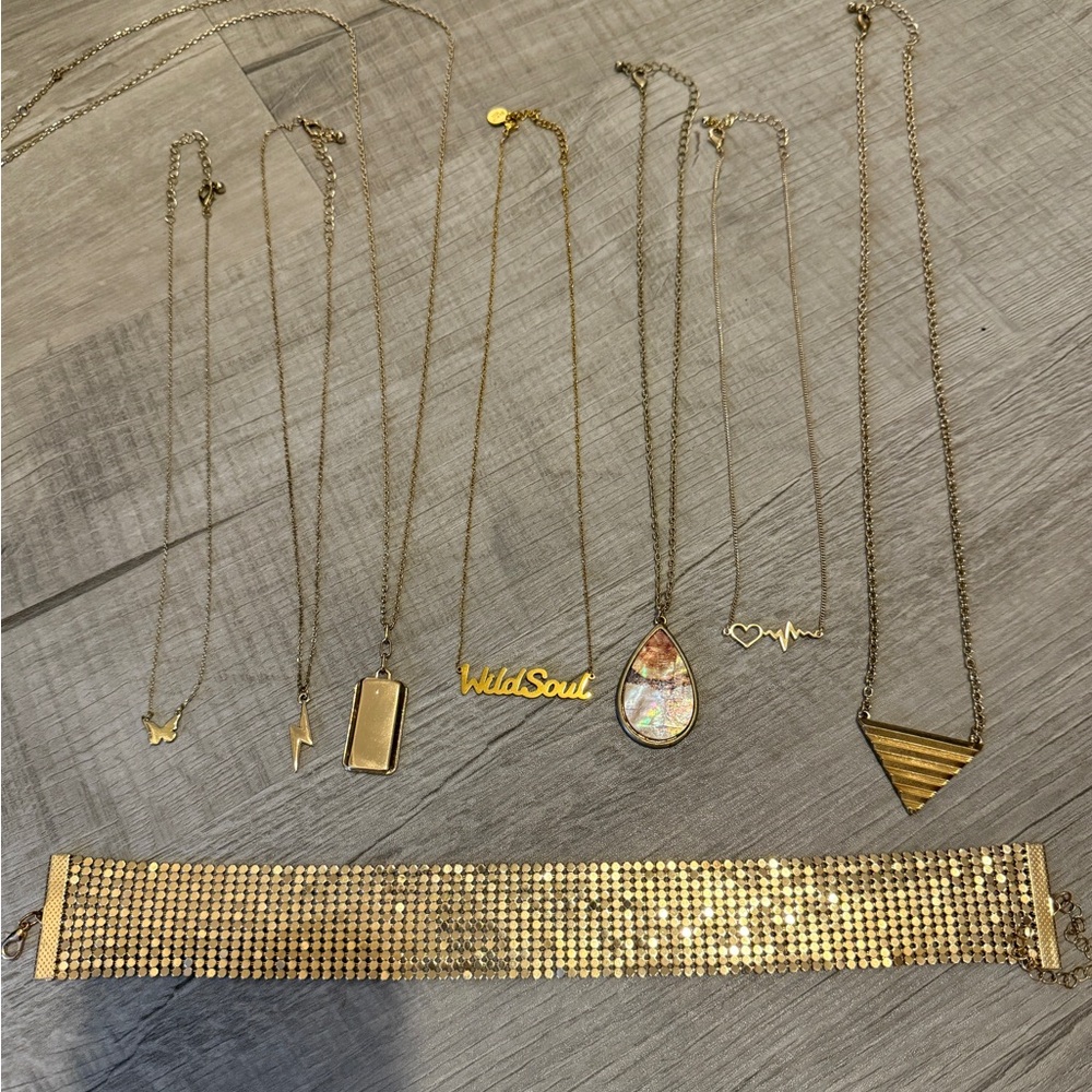 Gold Necklace Bundle